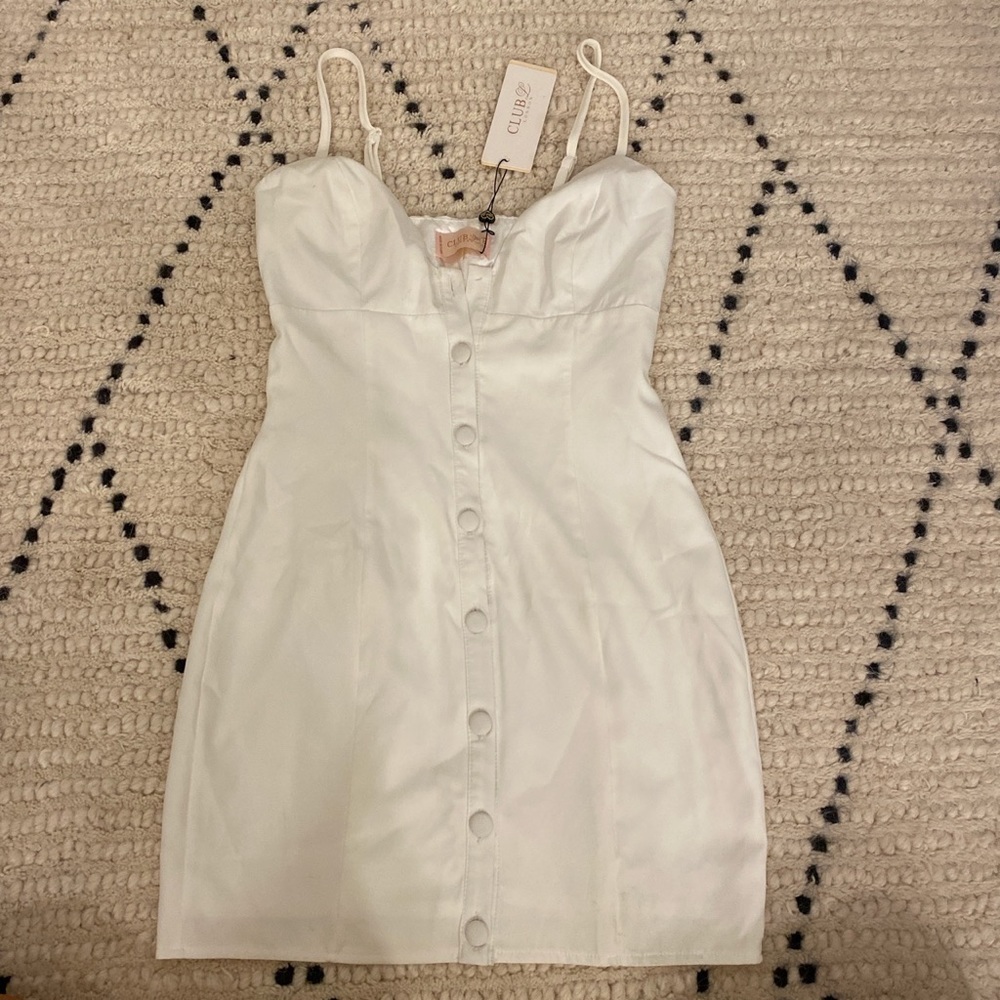 ASOS dress with buttons down the middle